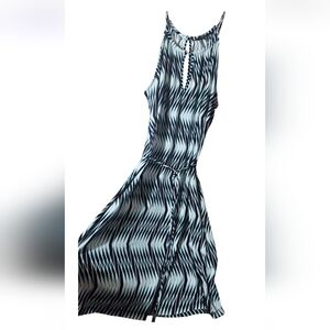 Banana Republic Halter Dress w/tie In Front (M) EUC